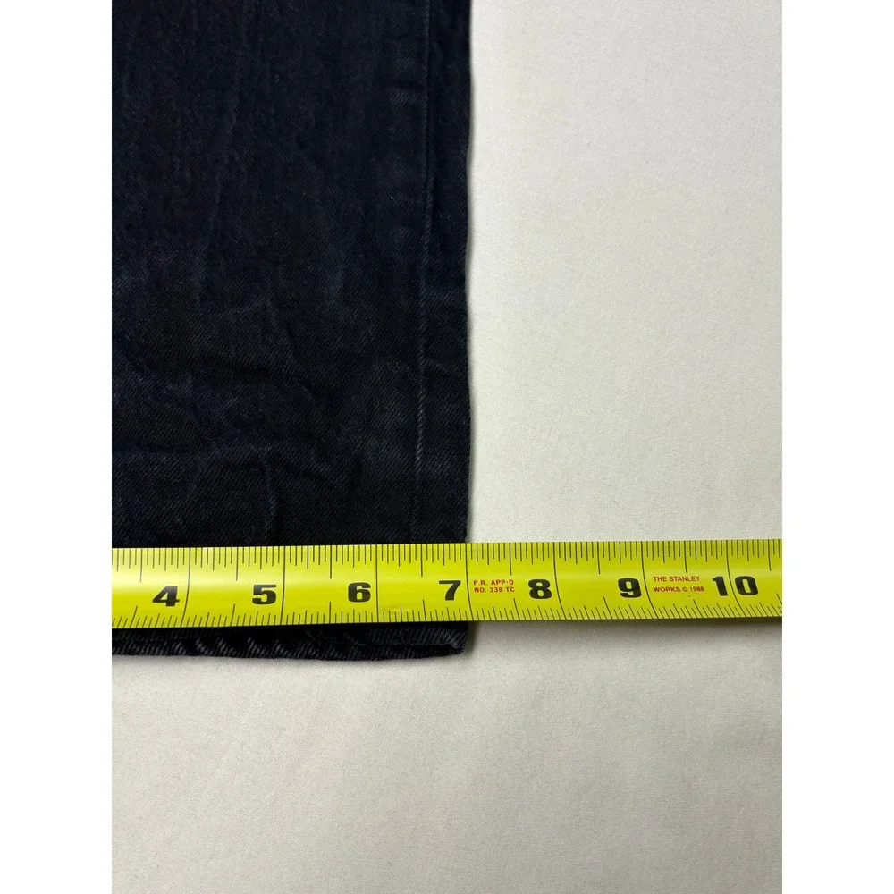 Levis Premium Big E 501 93 Straight Leg Black Jeans‎ Mens W29 L30 79830-0026